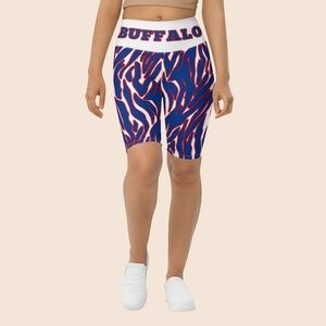 Buffalo Bills Zubaz Biker Shorts